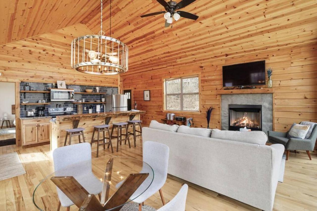 Fern Haven A Modern Take On Hocking Hills Cabins Stella Exterior photo