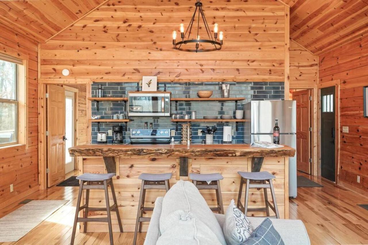 Fern Haven A Modern Take On Hocking Hills Cabins Stella Exterior photo