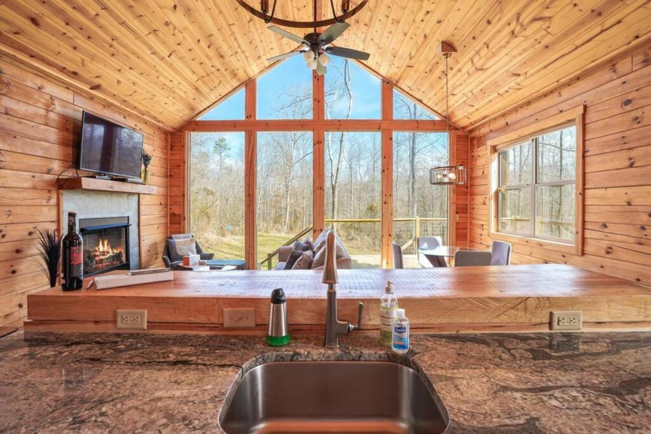 Fern Haven A Modern Take On Hocking Hills Cabins Stella Exterior photo