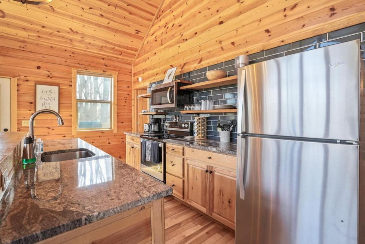 Fern Haven A Modern Take On Hocking Hills Cabins Stella Exterior photo
