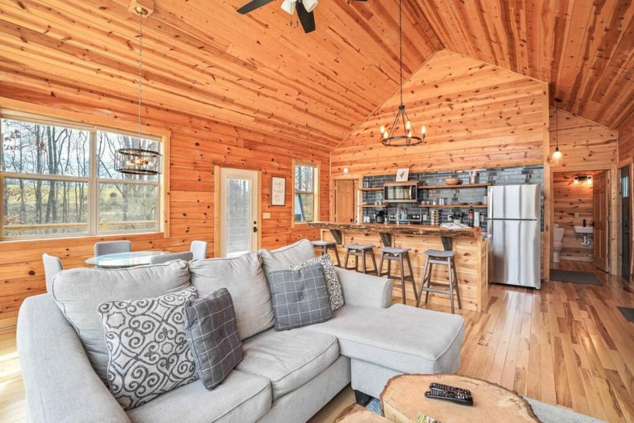 Fern Haven A Modern Take On Hocking Hills Cabins Stella Exterior photo