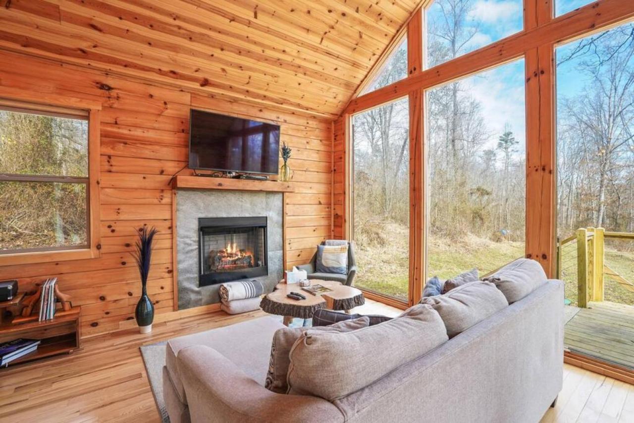 Fern Haven A Modern Take On Hocking Hills Cabins Stella Exterior photo
