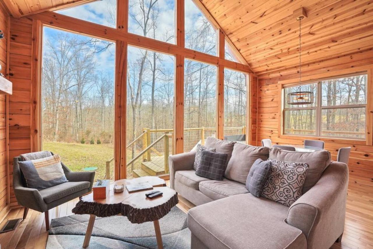 Fern Haven A Modern Take On Hocking Hills Cabins Stella Exterior photo
