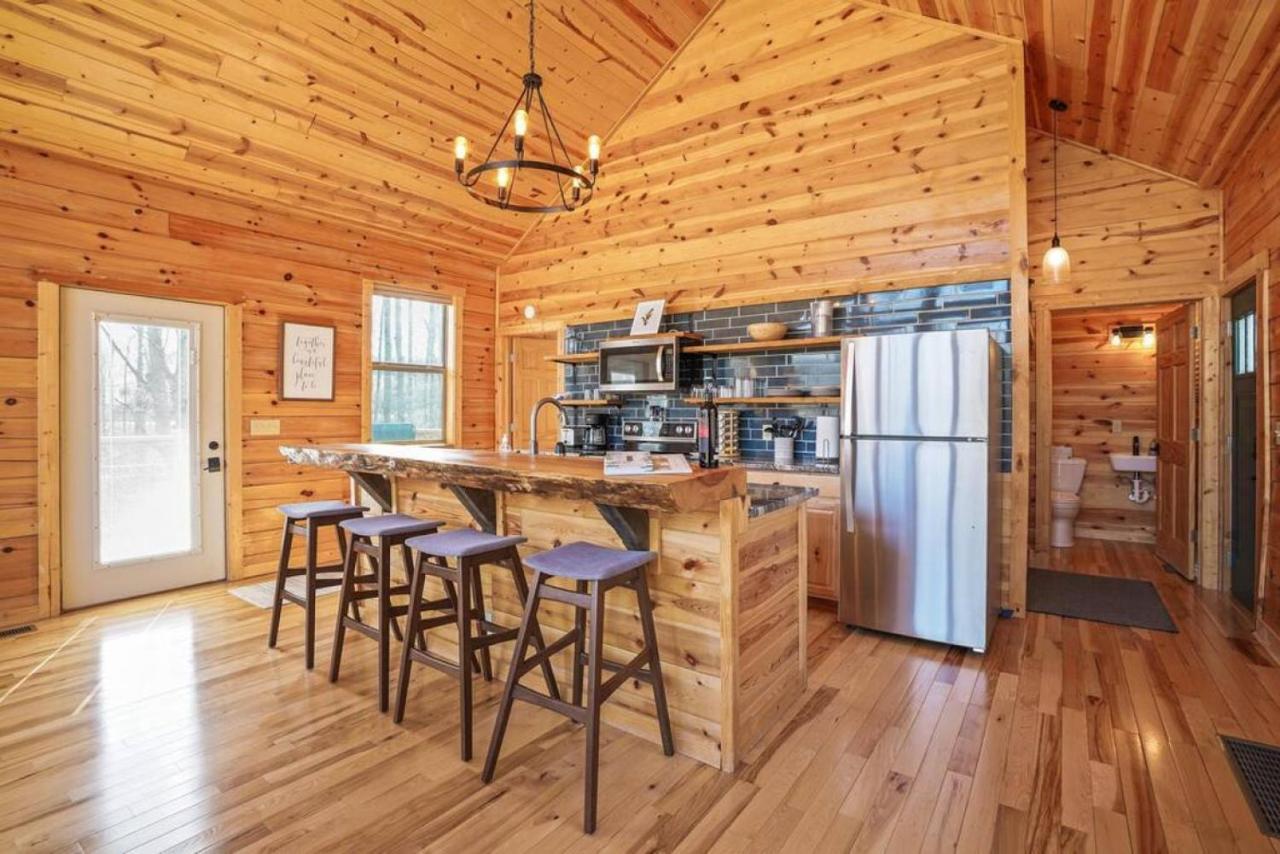 Fern Haven A Modern Take On Hocking Hills Cabins Stella Exterior photo
