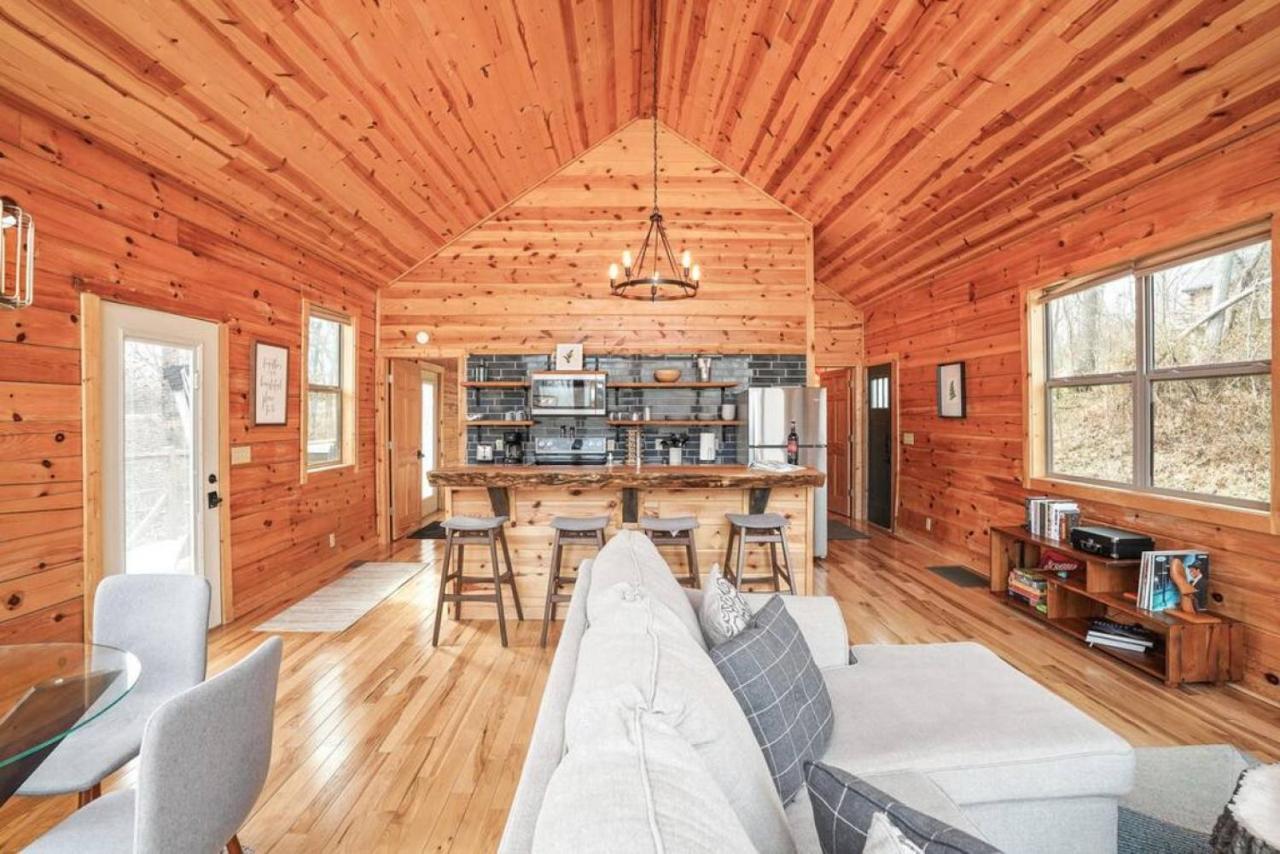 Fern Haven A Modern Take On Hocking Hills Cabins Stella Exterior photo